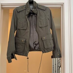 Olive Green Utility Jacket